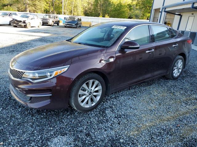 KIA OPTIMA EX 2016 с VIN 5XXGU4L35GG090271 - Фото с аукциона