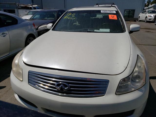 Photo 5 from auction – 2007 INFINITI G35 with VIN JNKBV61E27M703897