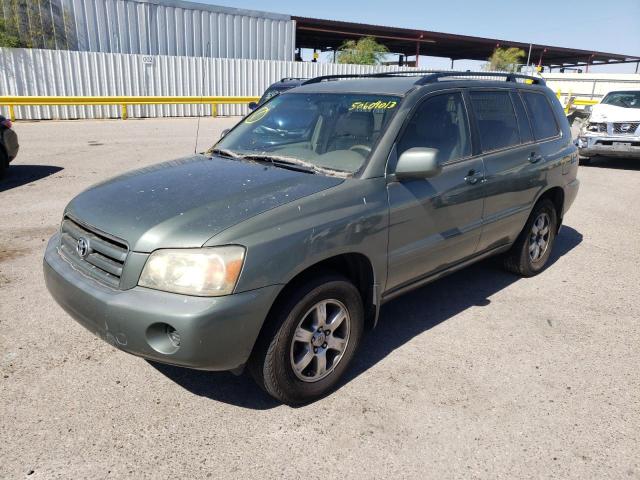 TOYOTA HIGHLANDER 2005 with VIN JTEDP21A550087266 - Photo from auction