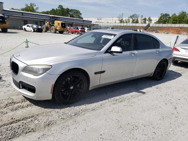BMW 750 LI 2012 with VIN WBAKB8C59CC963214 - Photo from auction