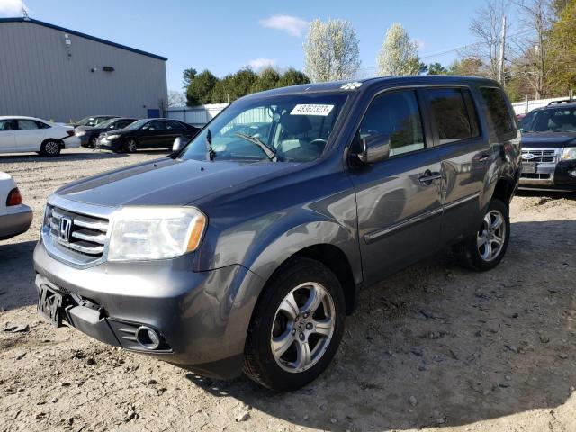 HONDA PILOT EXL 2013 with VIN 5FNYF4H53DB008528 - Photo from auction