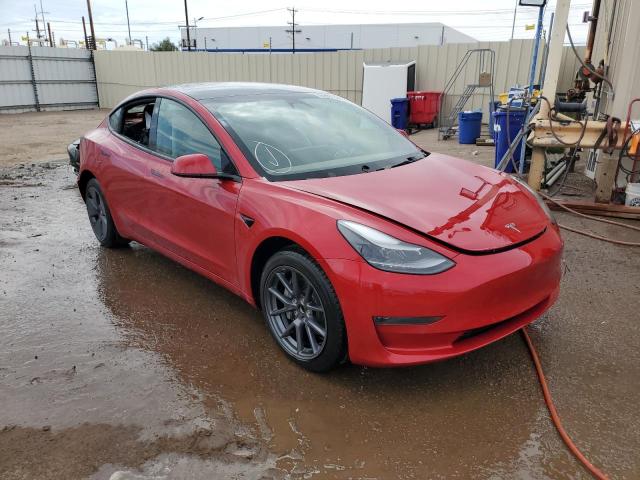 Photo 4 from auction – 2022 TESLA MODEL 3 with VIN 5YJ3E1EA1NF187179