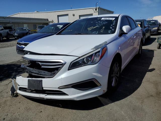 HYUNDAI SONATA SE 2017 with VIN 5NPE24AF4HH455264 - Photo from auction