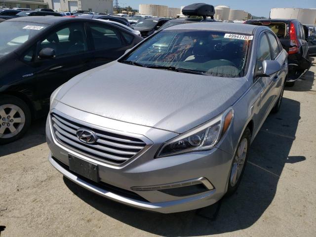 HYUNDAI SONATA SE 2015 with VIN 5NPE24AF2FH013306 - Photo from auction