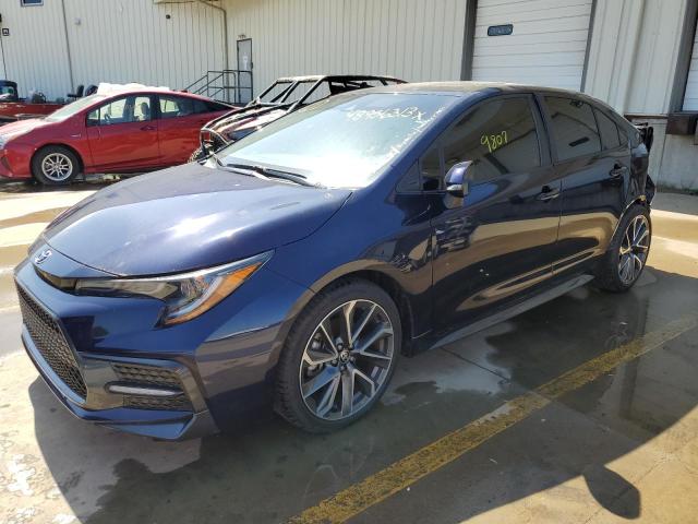 TOYOTA COROLLA SE 2021 with VIN 5YFP4MCE7MP092690 - Photo from auction