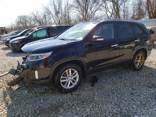 KIA SORENTO LX 2015 with VIN 5XYKTDA61FG560221 - Photo from auction