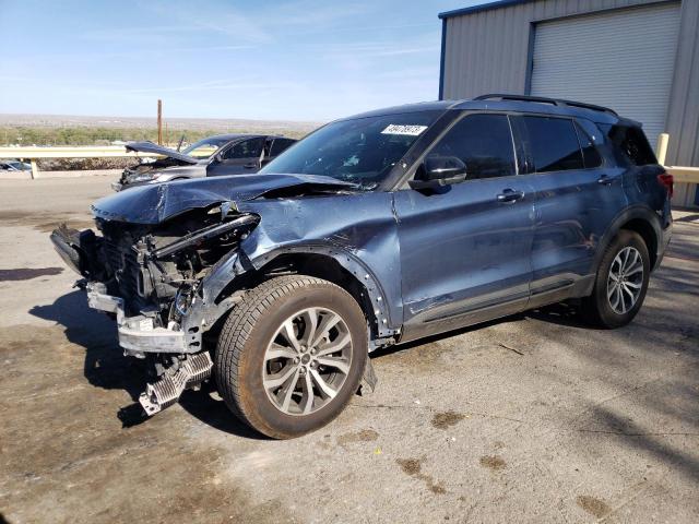 FORD EXPLORER 2020 with VIN 1FM5K8GC7LGA62551 - Photo from auction