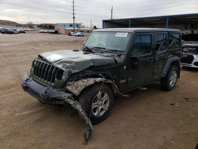 JEEP WRANGLER U 2021 with VIN 1C4HJXKN0MW631075 - Photo from auction
