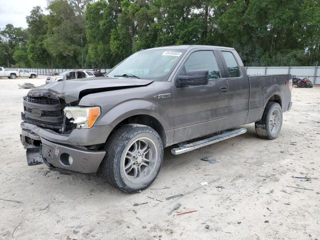 FORD F150 SUPER 2013 with VIN 1FTFX1CF7DKG41989 - Photo from auction