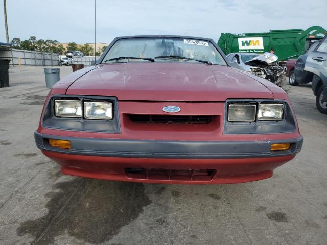 Photo 5 from auction – 1985 FORD MUSTANG with VIN 1FABP273XFF242015