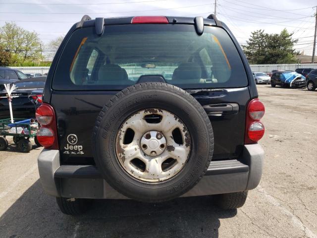 Photo 6 from auction – 2007 JEEP LIBERTY SP with VIN 1J4GL48K77W520720