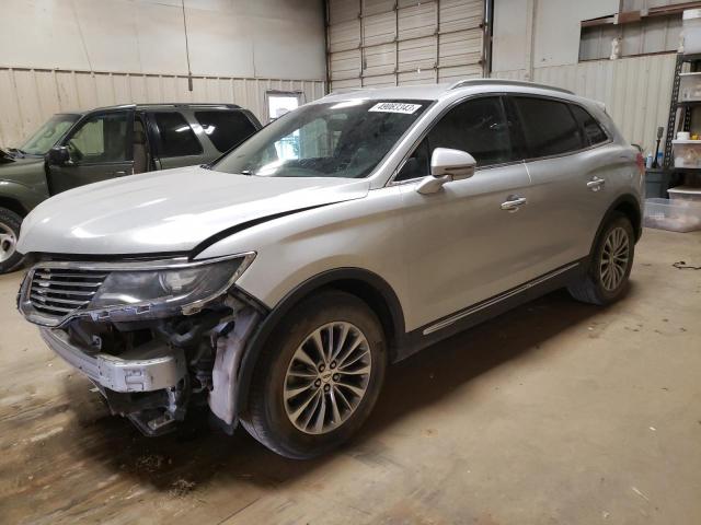 LINCOLN MKX SELECT 2016 with VIN 2LMPJ6KR4GBL75280 - Photo from auction