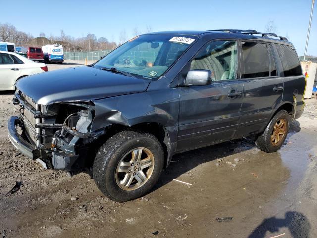 Photo 1 from auction – 2004 HONDA PILOT EXL with VIN 2HKYF18674H511780