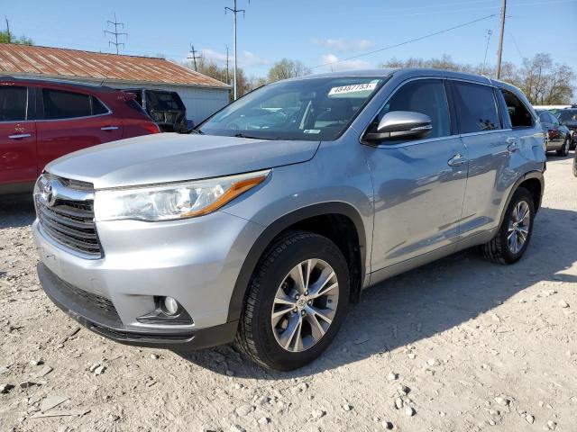 TOYOTA HIGHLANDER 2015 with VIN 5TDBKRFH4FS173420 - Photo from auction