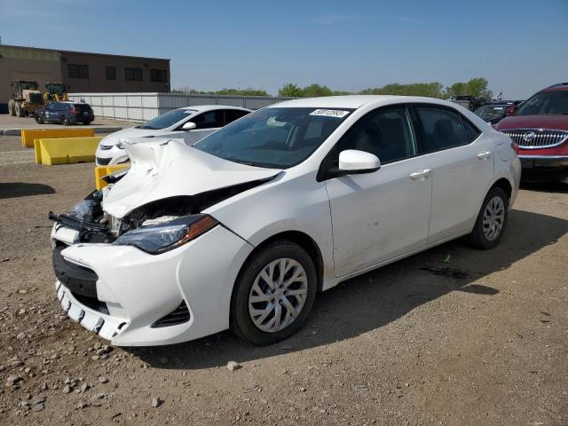 TOYOTA COROLLA L 2018 with VIN 5YFBURHEXJP801446 - Photo from auction