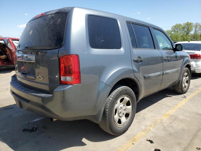 Photo 3 from auction – 2013 HONDA PILOT LX with VIN 5FNYF3H21DB007670