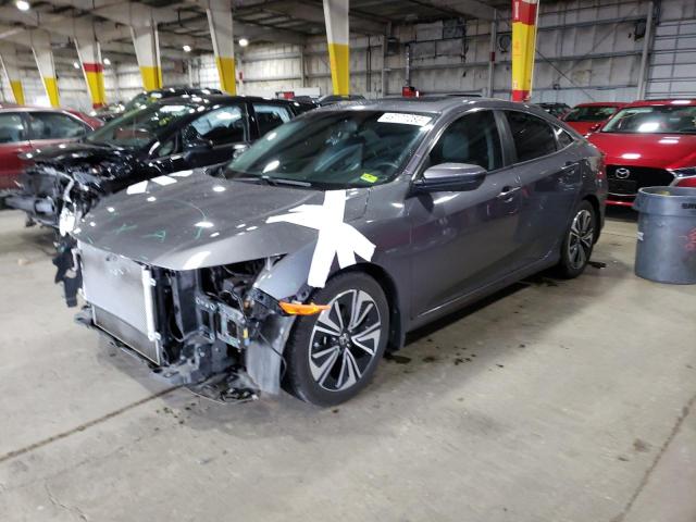 HONDA CIVIC EX 2017 with VIN 19XFC1F31HE030278 - Photo from auction