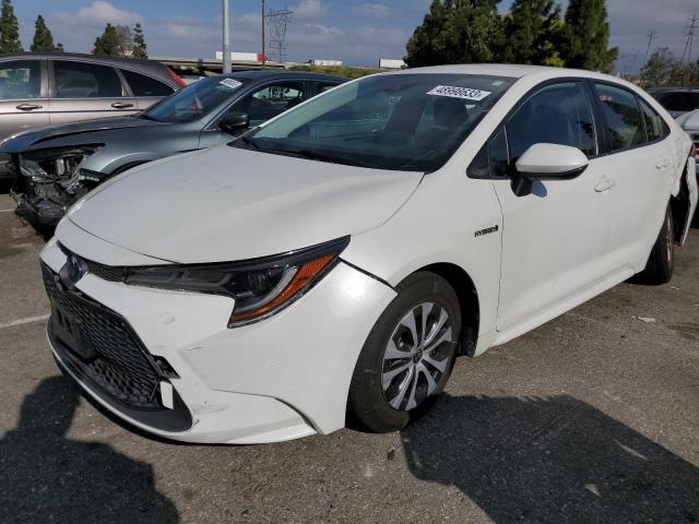 TOYOTA COROLLA LE 2020 with VIN JTDEBRBE9LJ014071 - Photo from auction