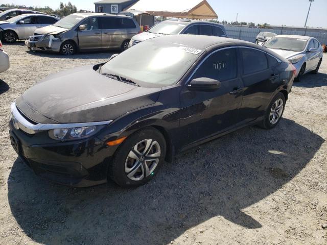 HONDA CIVIC LX 2016 with VIN 19XFC2F50GE245088 - Photo from auction