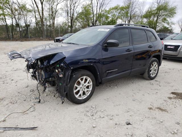 Photo 1 from auction – 2015 JEEP CHEROKEE S with VIN 1C4PJLAB6FW731468