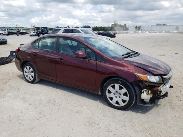 Photo 4 from auction – 2012 HONDA CIVIC EXL with VIN 19XFB2F91CE041657