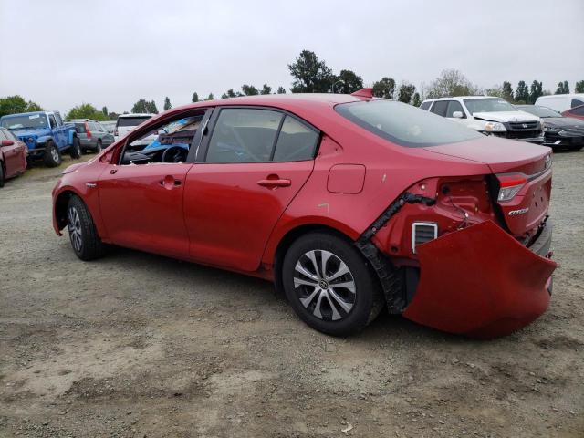 Photo 2 from auction – 2021 TOYOTA COROLLA LE with VIN JTDEAMDE3MJ004477