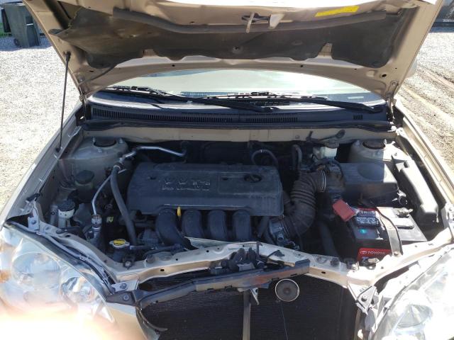 Photo 11 from auction – 2007 TOYOTA COROLLA CE with VIN 2T1BR32E17C781538