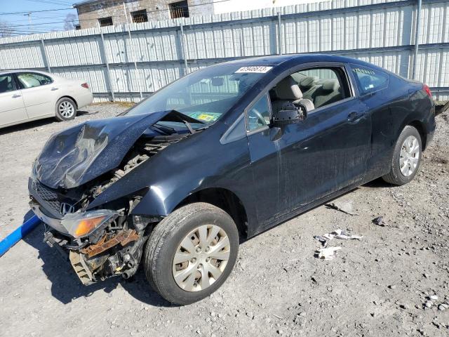 HONDA CIVIC LX 2012 with VIN 2HGFG3B57CH510685 - Photo from auction