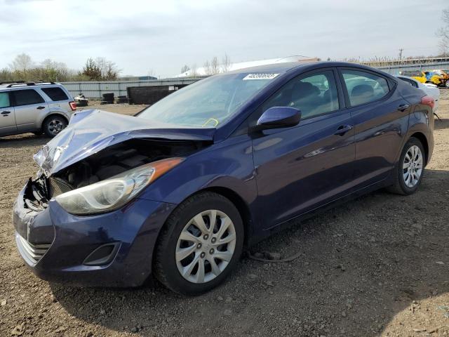 HYUNDAI ELANTRA GL 2012 with VIN 5NPDH4AE3CH139218 - Photo from auction