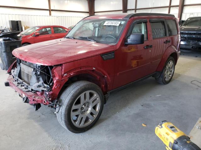 DODGE NITRO SXT 2010 with VIN 1D4PU5GX9AW112624 - Photo from auction