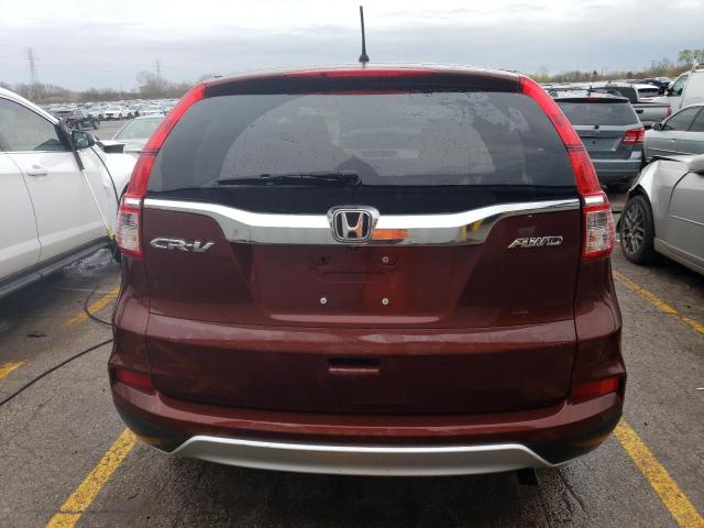 Photo 6 from auction – 2015 HONDA CR-V EX with VIN 5J6RM4H55FL066208