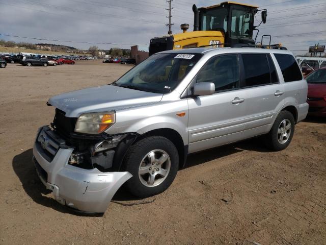 Photo 1 from auction – 2007 HONDA PILOT EX with VIN 2HKYF18427H532507