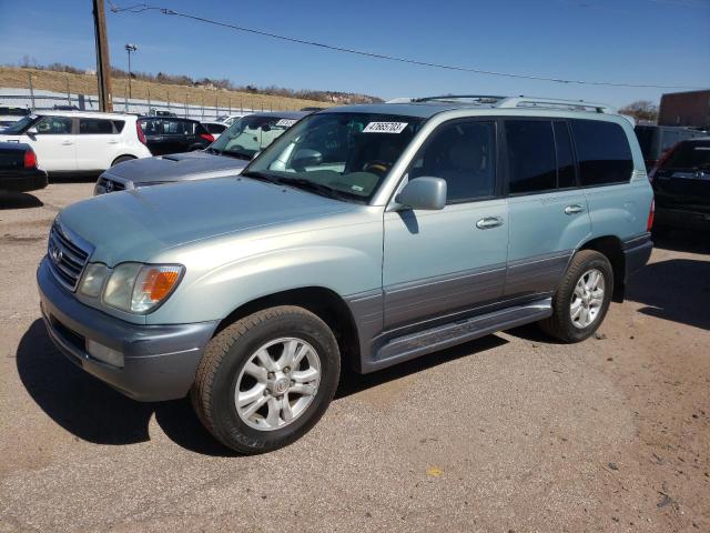LEXUS LX 470 2005 with VIN JTJHT00W653555584 - Photo from auction