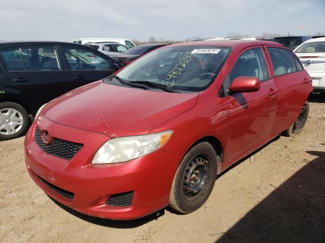 TOYOTA COROLLA BA 2010 مع رقم تعريف المركبة 2T1BU4EE7AC337538 - صورة من المزاد