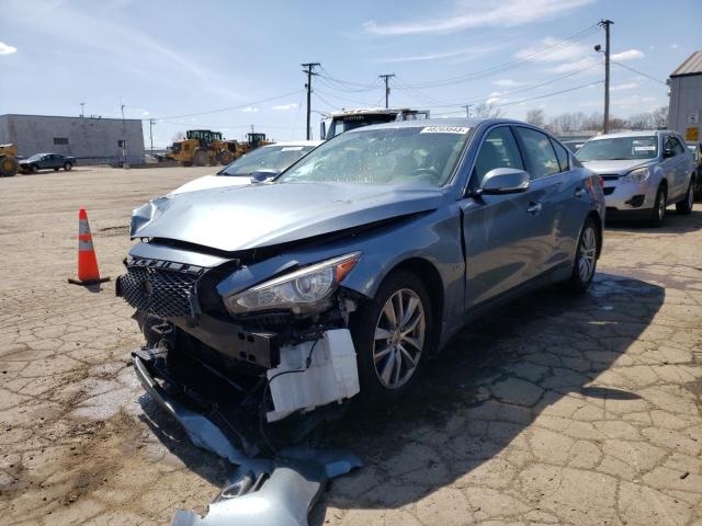 INFINITI Q50 PREMIU 2017 with VIN JN1EV7AR4HM832574 - Photo from auction
