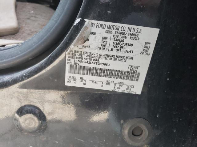 Photo 14 from auction – 2000 FORD EXCURSION with VIN 1FMNU42L5YED29053