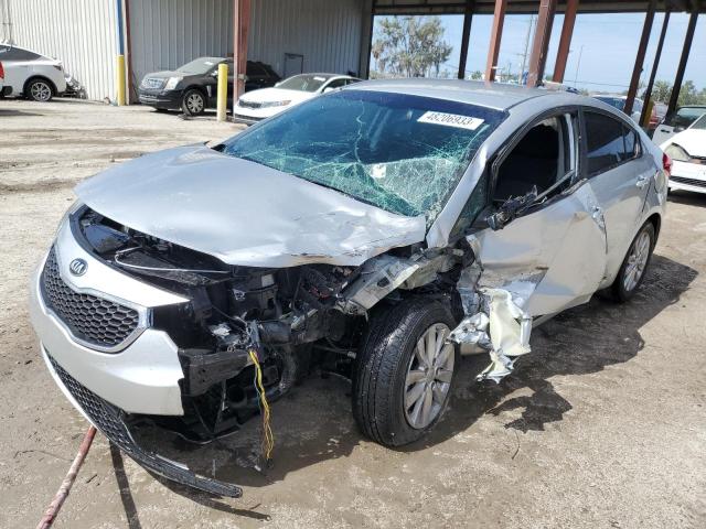 KIA FORTE LX 2014 with VIN KNAFX4A69E5211172 - Photo from auction