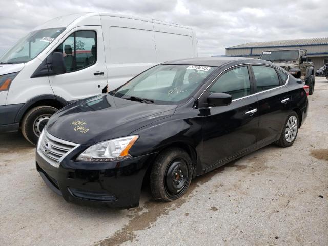 NISSAN SENTRA S 2013 with VIN 3N1AB7AP5DL730646 - Photo from auction