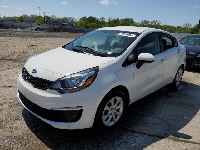 KIA RIO LX 2016 with VIN KNADM4A34G6676798 - Photo from auction