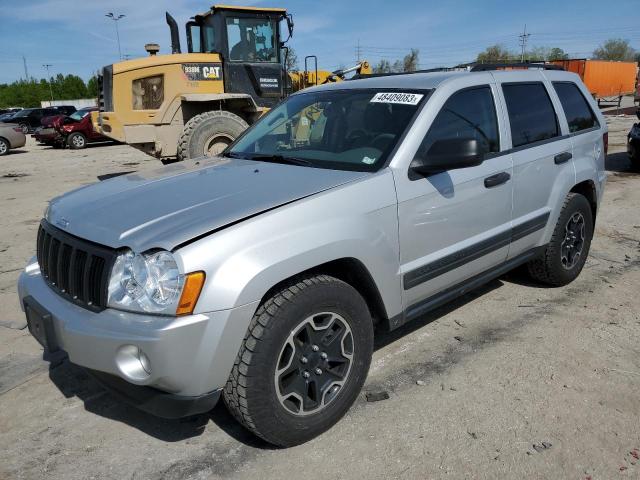 JEEP GRAND CHER 2005 with VIN 1J4GR48K55C614687 - Photo from auction