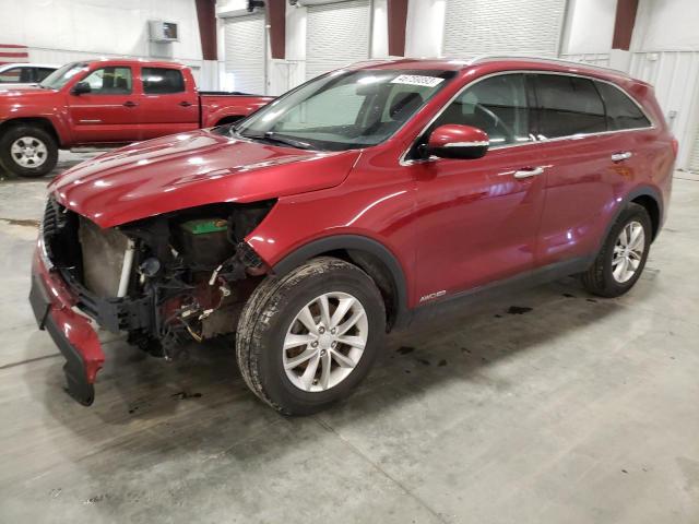 KIA SORENTO LX 2017 with VIN 5XYPGDA50HG209949 - Photo from auction