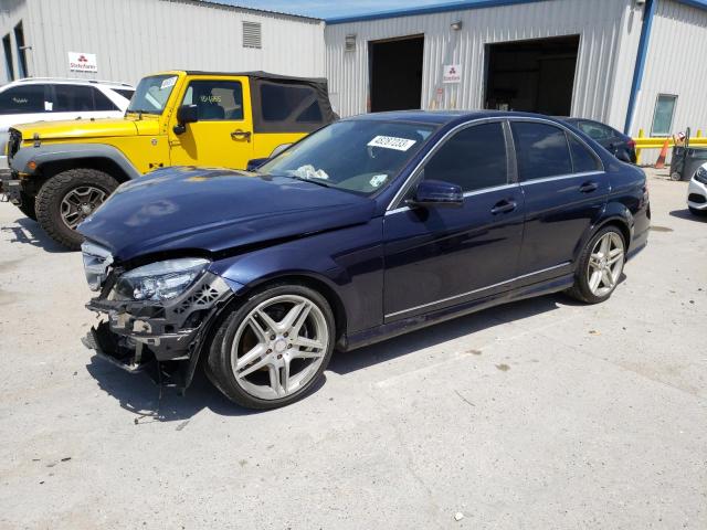 Photo 1 from auction – 2011 MERCEDES-BENZ C300 with VIN WDDGF5EB8BR185830