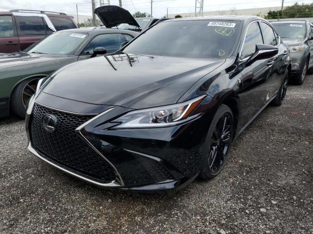LEXUS ES 350 BAS 2022 with VIN 58AGZ1B12NU112125 - Photo from auction