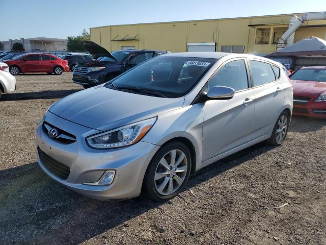 HYUNDAI ACCENT GLS 2014 with VIN KMHCU5AEXEU175702 - Photo from auction