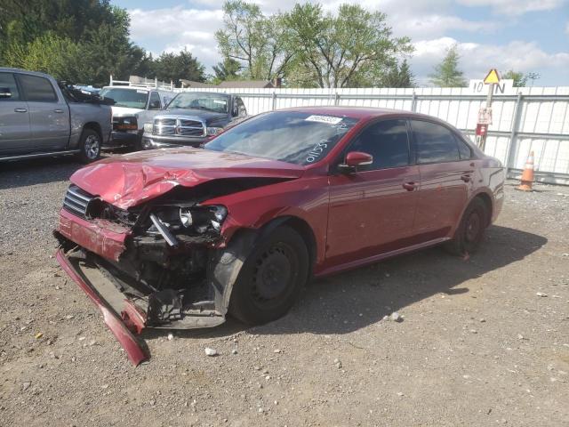 VOLKSWAGEN PASSAT S 2015 with VIN 1VWAS7A38FC011543 - Photo from auction