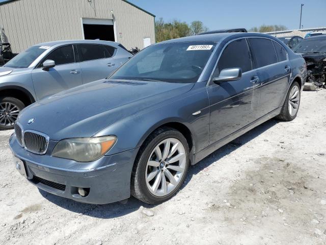 BMW 750 2007 with VIN WBAHN83537DT75715 - Photo from auction