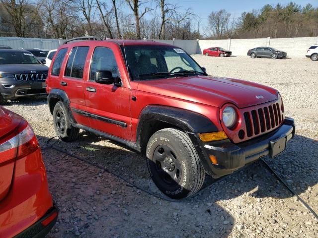 Photo 4 from auction – 2006 JEEP LIBERTY SP with VIN 1J4GL48K96W250243