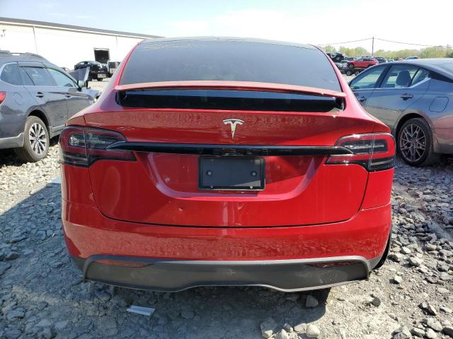 Photo 6 from auction – 2022 TESLA MODEL X with VIN 7SAXCBE55NF336342