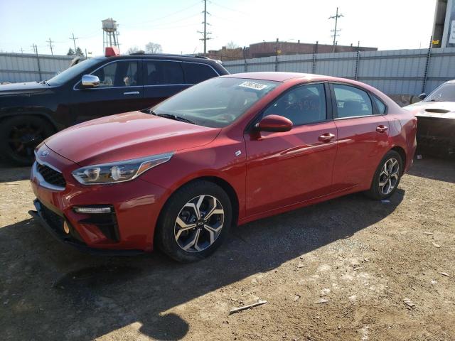 KIA FORTE FE 2021 with VIN 3KPF24AD8ME359526 - Photo from auction