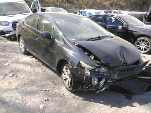 HONDA CIVIC LX 2013 with VIN 2HGFB2F54DH601675 - Photo from auction